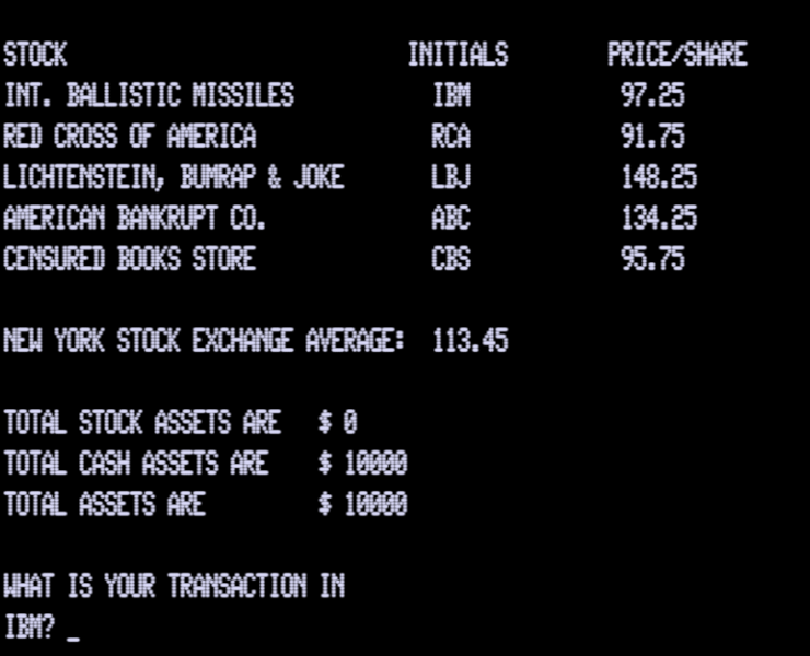 Screen shot